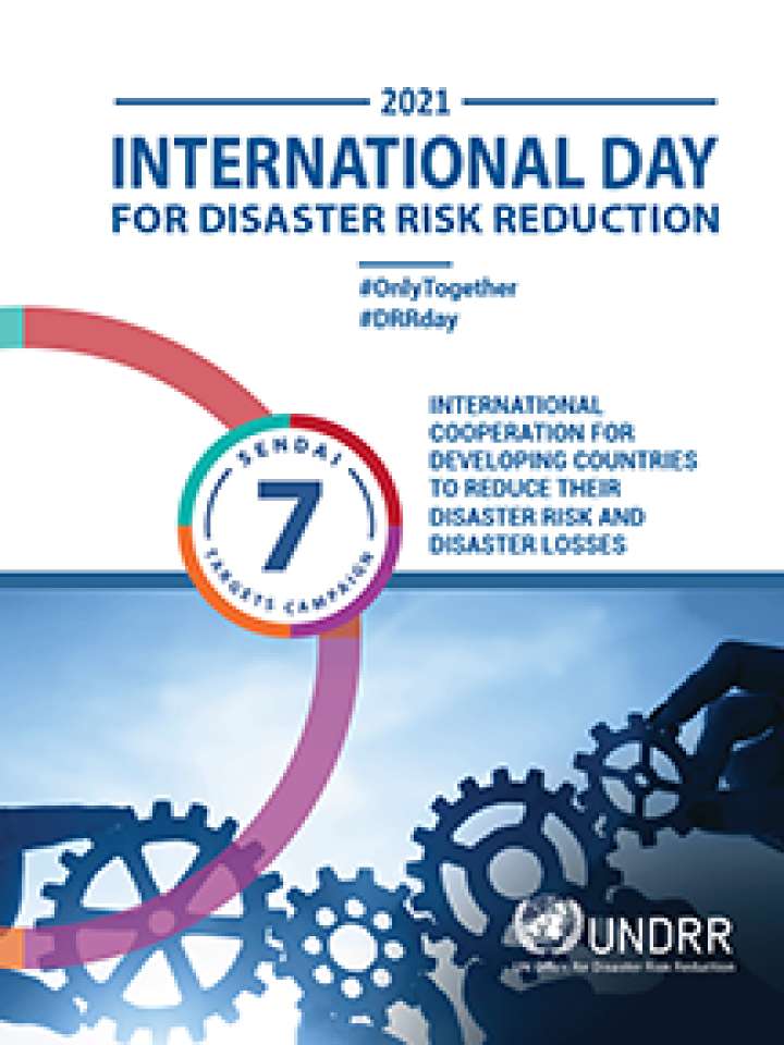 International cooperation for developing countries to reduce their disaster risk and disaster losses - Key Messages